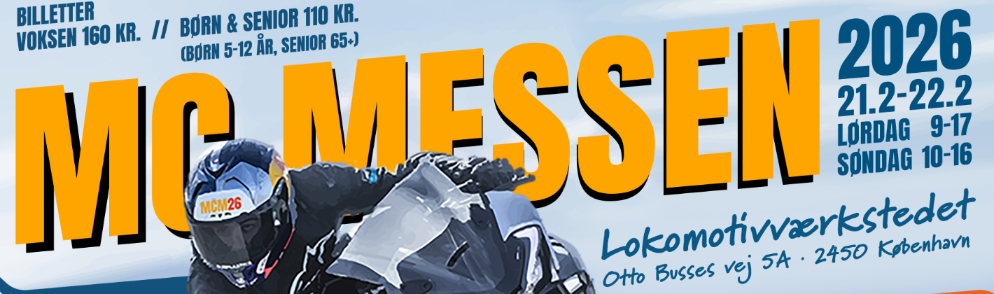 DriveMeetups data som træf hos MC Messen - Kom med til dette træf den 21/Feb  som afholdes af Ukendt