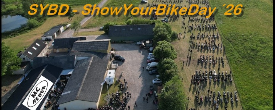 DriveMeetups data som træf hos SYBD - ShowYpurBikeDay 2026 - Kom med til dette træf den 27/May  som afholdes af Ukendt