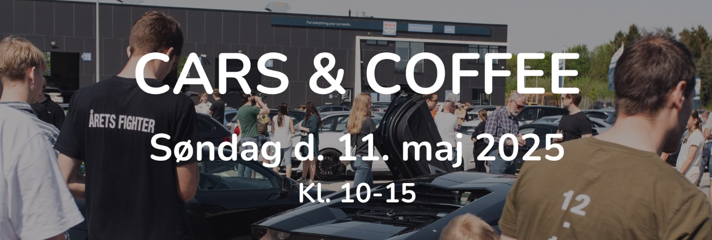 DriveMeetups data som træf hos Cars & Coffee - Kom med til dette træf den 11/May  som afholdes af Ukendt