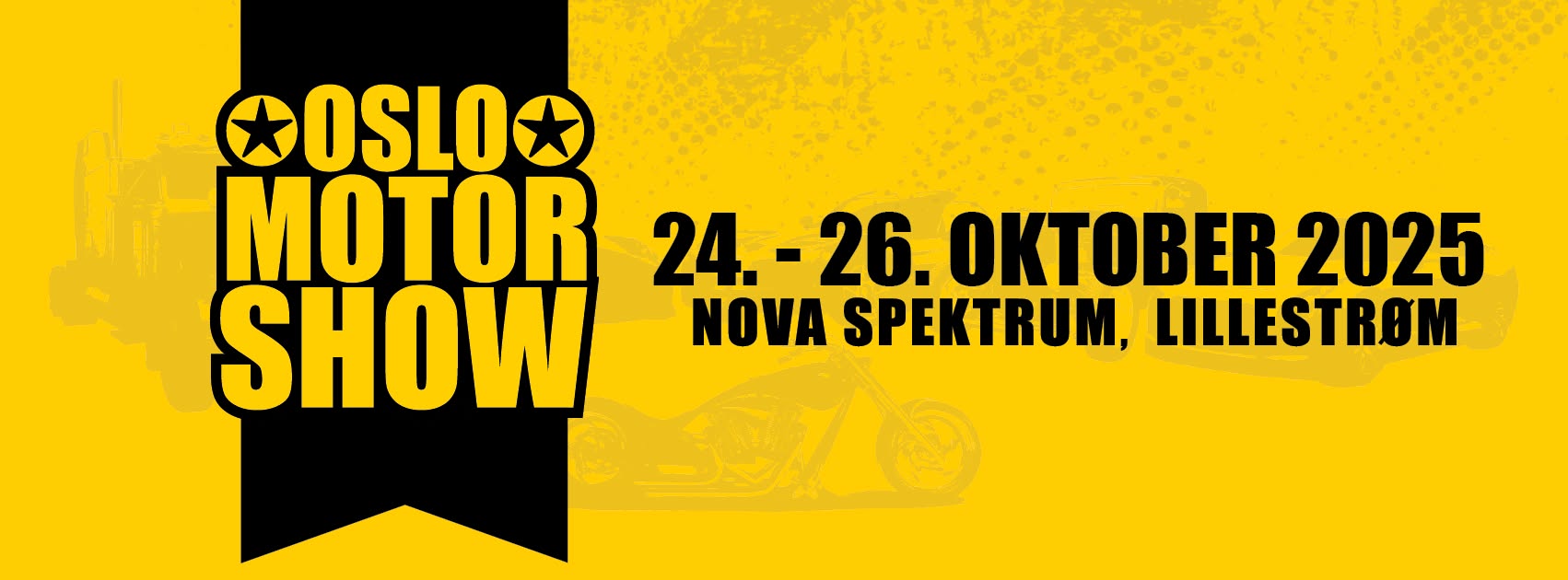 DriveMeetups data som træf hos Oslo Motor Show 2025 - Kom med til dette træf den 24/Oct  som afholdes af Ukendt
