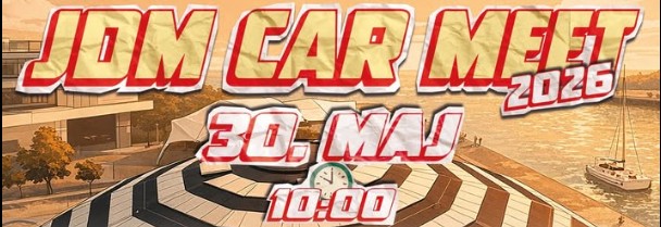 DriveMeetups data som træf hos JDM Car Meet 2026 X Streetdome Haderslev - Kom med til dette træf den 30/May  som afholdes af Ukendt